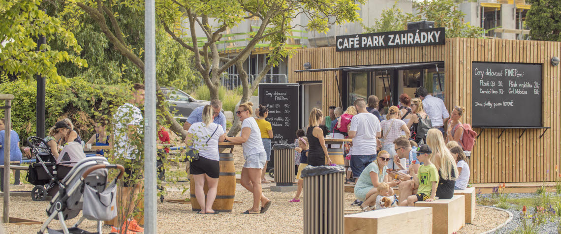 Otevření Café Park Zahrádky