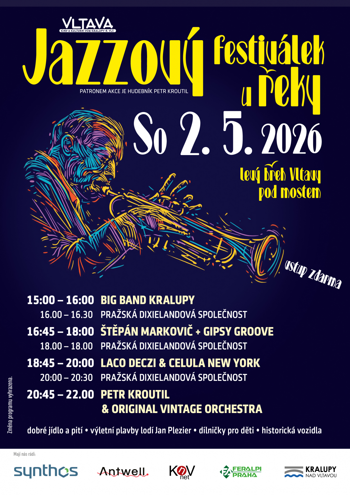 Jazzový festiválek u řeky