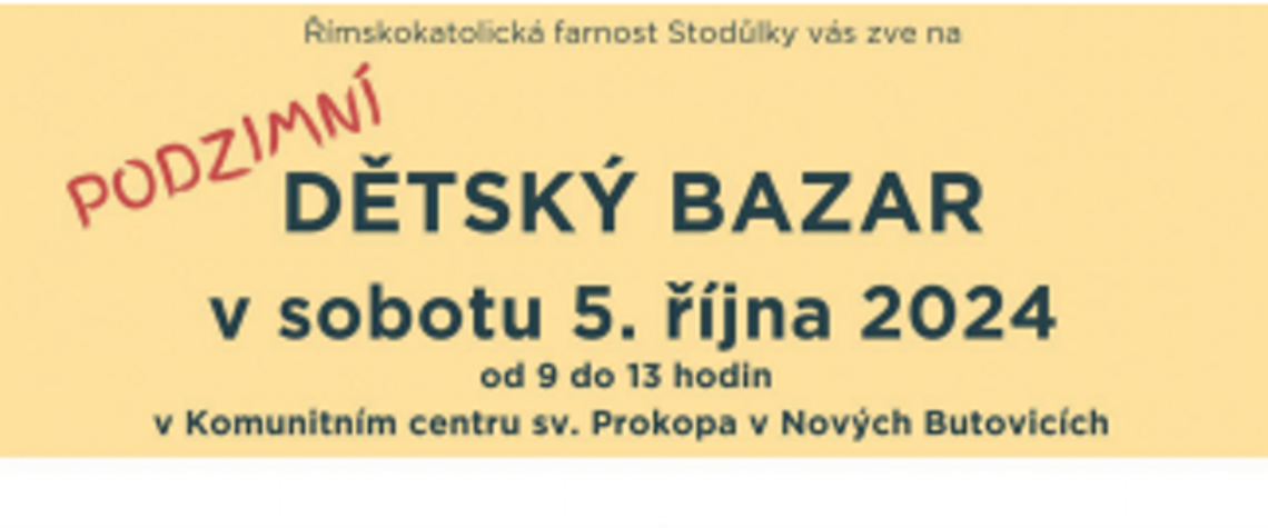 Dětský bazar Dětský bazar