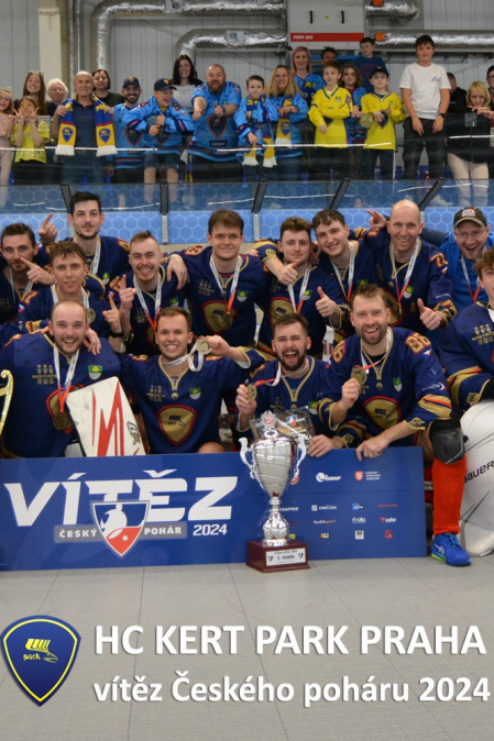 Hokejbalisté HC KERT vyhráli Český pohár