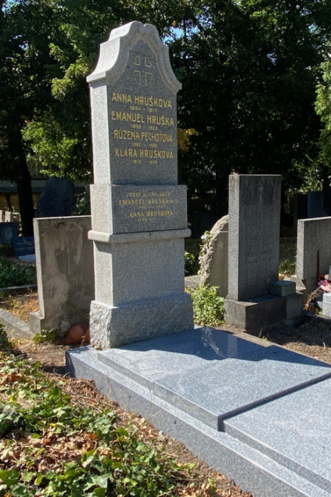 Restoration and Adoption of Professor Emanuel Hruška's Grave