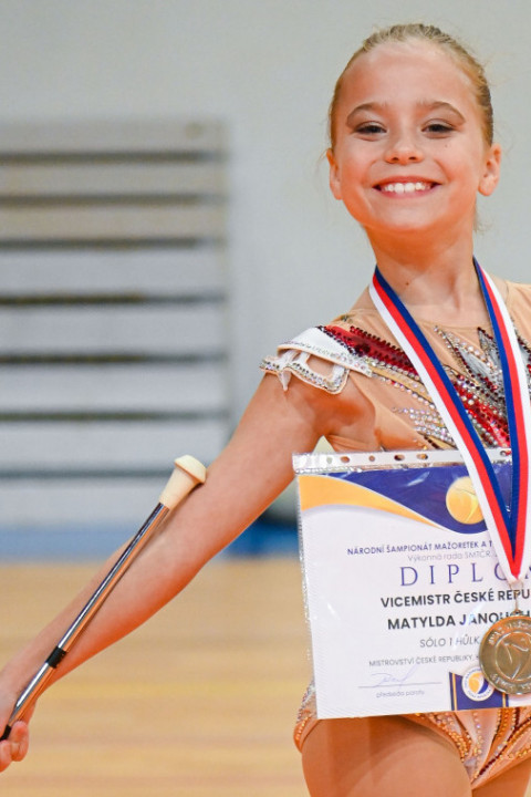 We support young twirling dancers