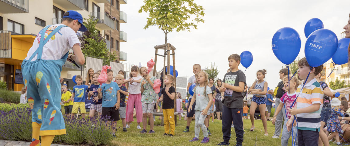 The first ever neighbourhood meeting in Barrandov