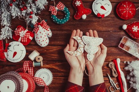 Textile Christmas Decorations