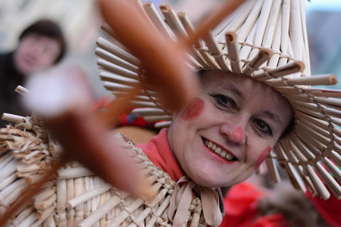 Masopust Mask Parade with Lučinka
