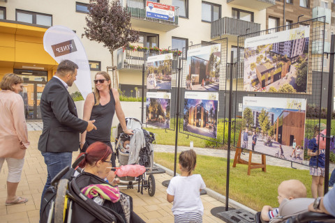 The first ever neighbourhood meeting in Barrandov