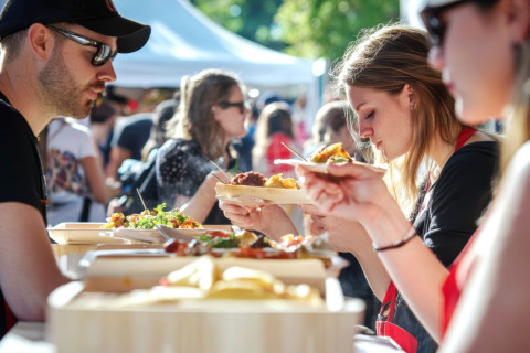 STREET FOOD and WINE na Chodovské tvrzi