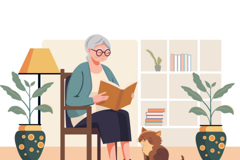 Čtení s pohádkovou babičkou