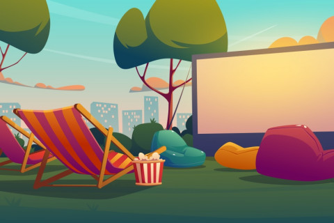 Cooltour bus summer open-air cinema