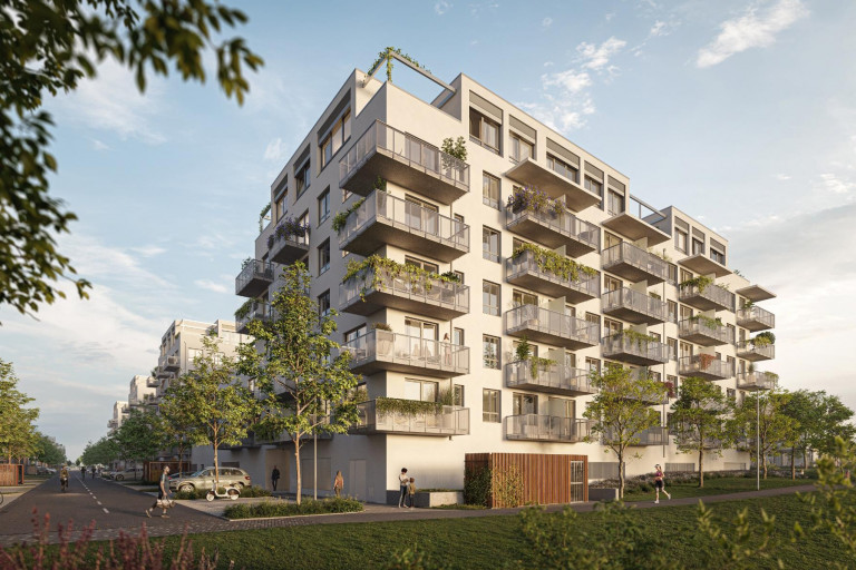 New cooperative flats in Malém háji