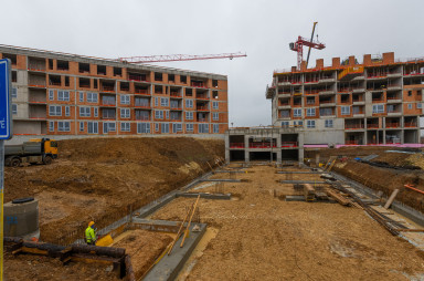 under construction - November