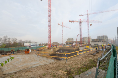 under construction - November