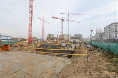 under construction - November