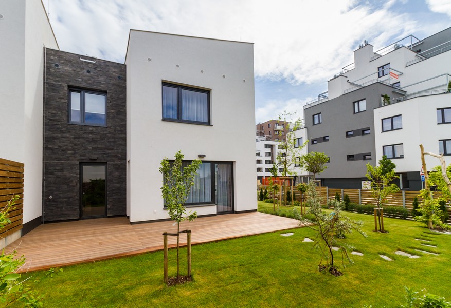 model apartment and houses