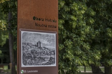 Obora Hvězda - educational trail