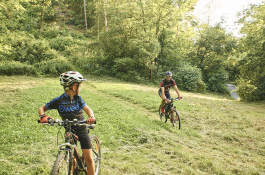 cycling in the Šárka valley