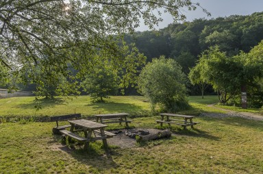 Šárka valley - camp fire