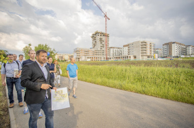 První sousedské setkání na Barrandově - červen 2021