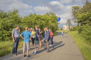 První sousedské setkání na Barrandově - červen 2021