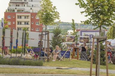 První sousedské setkání na Barrandově - červen 2021