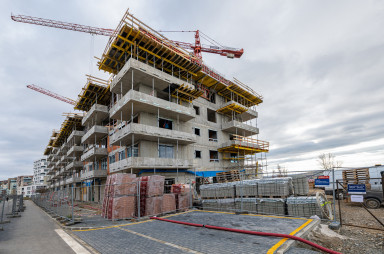 Stavba, březen 2023